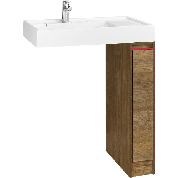Фасад Лондри 20 1шт. Дуб Кантри AQUATON 1A275001LHDY0
