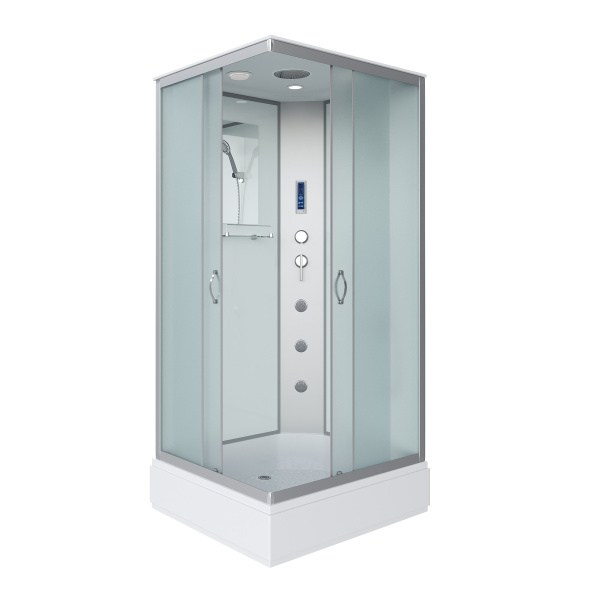 Душевая кабина Niagara Classic NG-33084-14QF (100х80х215) средний поддон(26см),стекло матовое,4 места