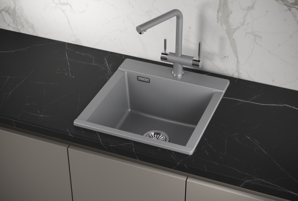 Кухонная мойка GRANULA () 4701, АЛЮМИНИУМ