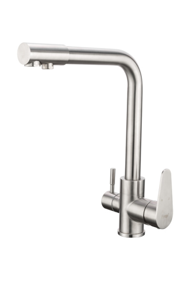 Смеситель для кухни нержавеющая сталь FRAP F4348