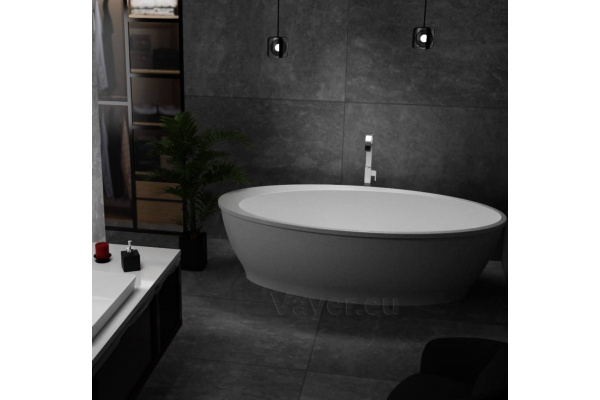 Ванна акриловая Vayer Boomerang (EH) OVAL ETNA 1940x1000 c панелью ( монолит)