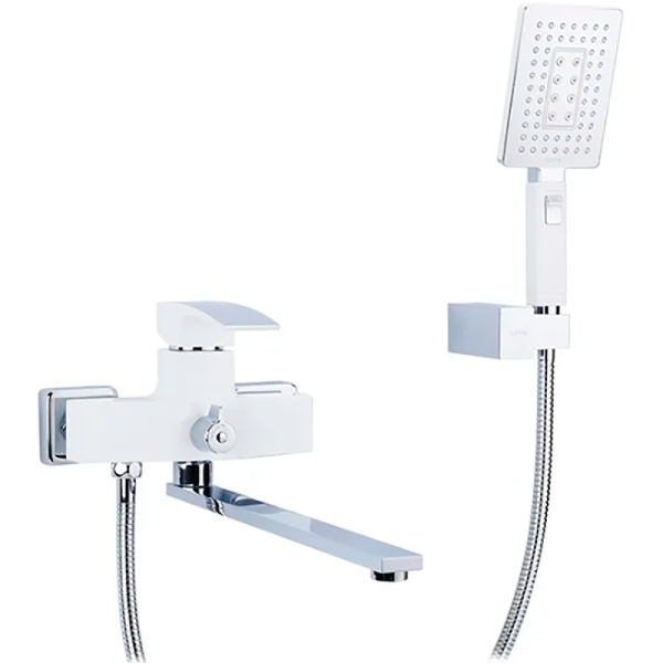 Смеситель для ванны белый GAPPO G2207-7