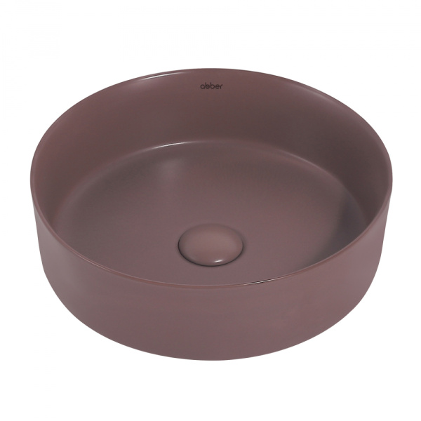 Раковина накладная ABBER Bequem AC2108MC коричневая матовая в магазинах СантехГид