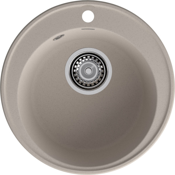 GranFest QUARZ (ECO-08) Мойка чаша D=480мм (песок)