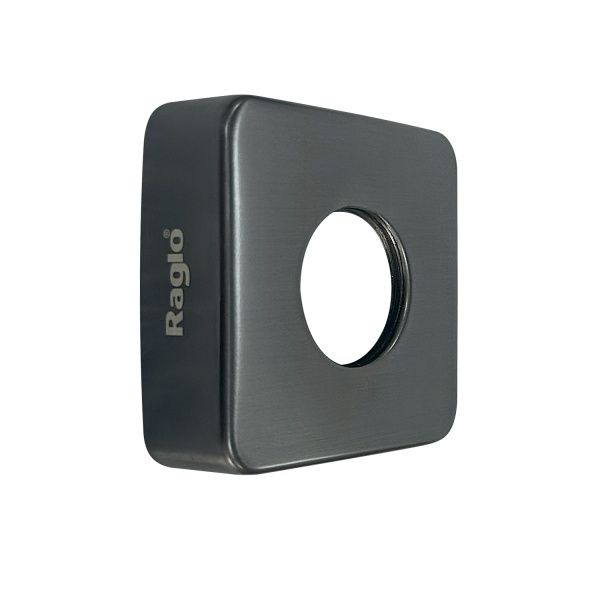 Отражатель (1 шт) для смесителя Raglo R599.07.09 квадратный, графит
