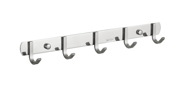 Вешалка 5 крючков хром Frud R202-5