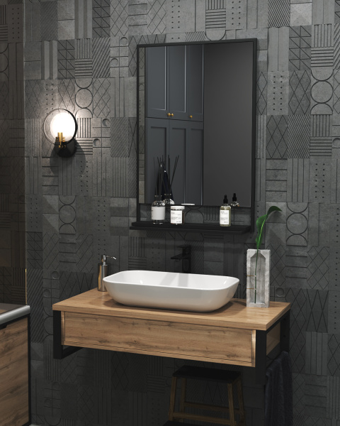 Зеркало GRUNGE LOFT 60П 
