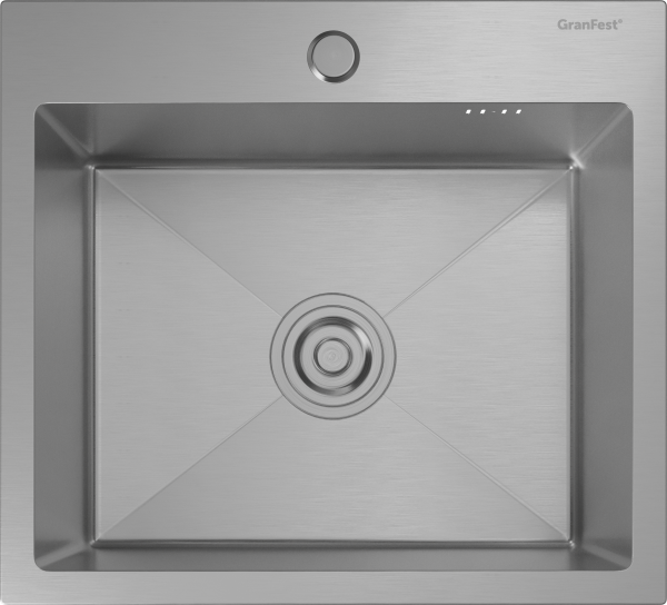 GranFest METAL (4844) Мойка нерж.1 чаша 485*440*215 мм