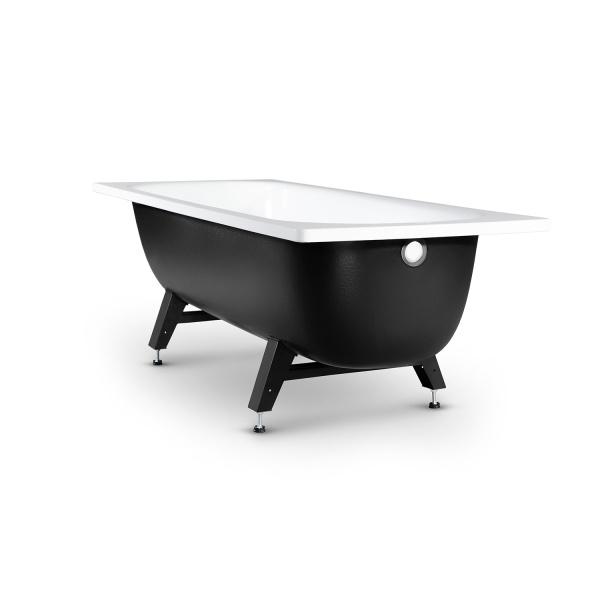 Ванна стальная 1,7*0,7*0,4 (ВИЗ) Reimar полимерная "Белая Орхидея" цв.белый (ОР-01205)