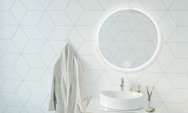 Зеркало Amour 80 Круглое, с сенсором 