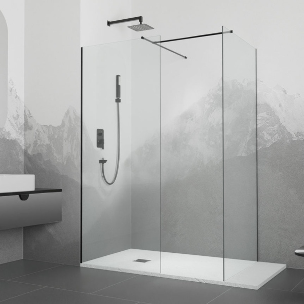 Душевая перегородка RGW WA-020B (WA-010B (2 шт.) + S-1220 B) 