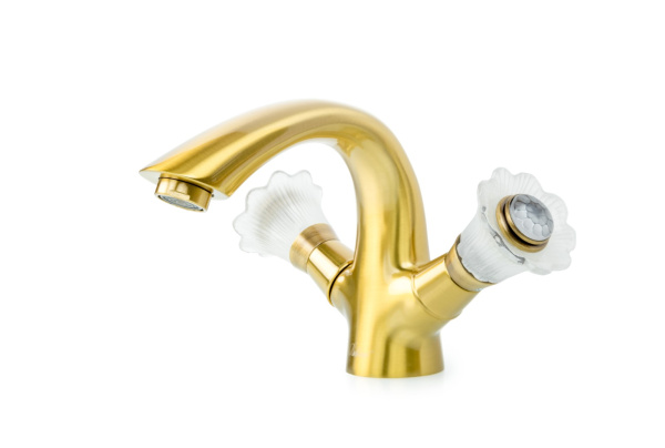 Смеситель для умывальника, Camelia бронза_Комплект