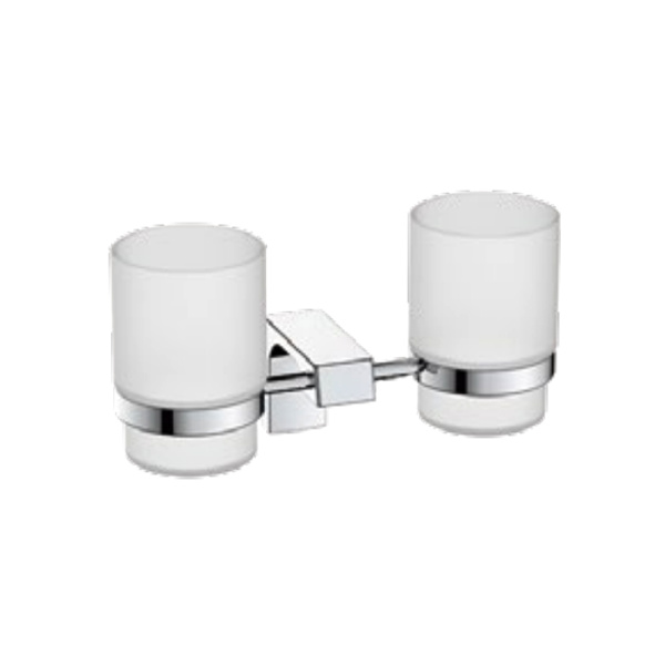 Держатель + 2 Стакана хром FRAP F30608