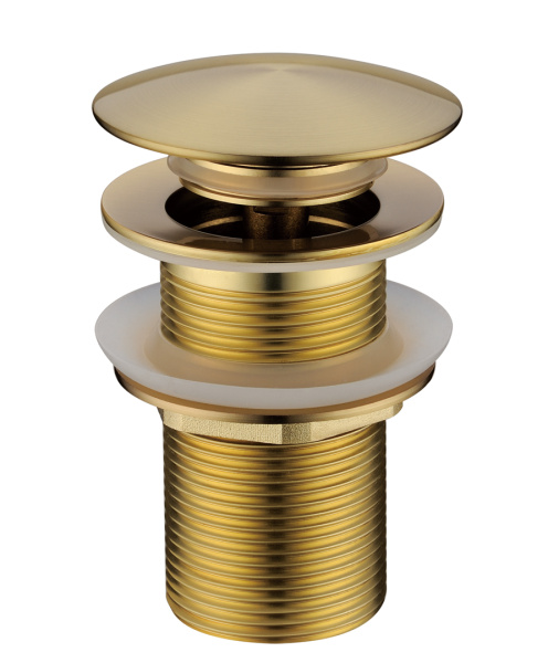 Слив для раковины, автомат(клик-клак) Matt Gold в магазинах СантехГид