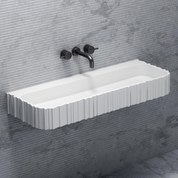 Раковина подвесная ABBER Stein AS2652-0.8 белая матовая в магазинах СантехГид