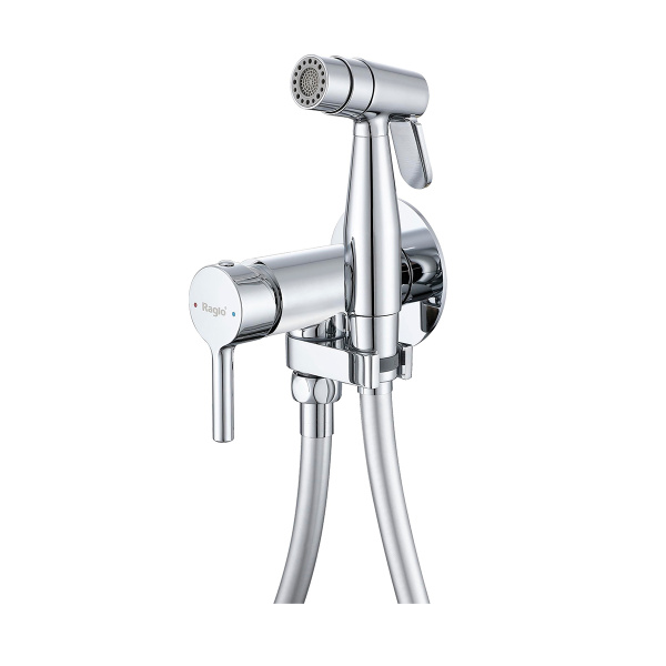 Смеситель Raglo с гигиеническим душем встраиваемый , хром R20.54
