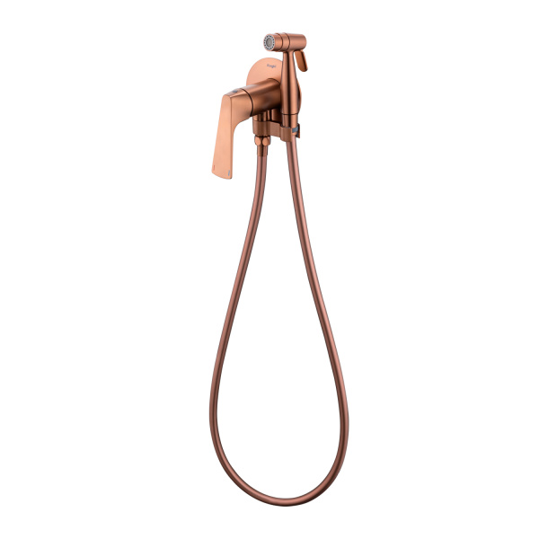 Смеситель Raglo с гигиеническим душем встраиваемый , матовая медь R07.52.33