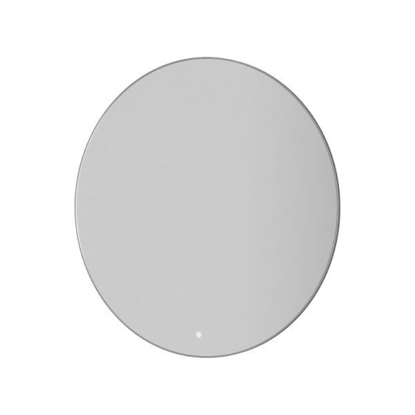 Зеркало круглое , мет. рама, подсв., сенсор, антизапотевание, D100cm, CROME 