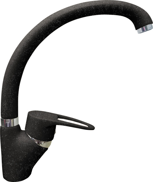 GF Смеситель для кухни боковой D-40mm (черный)