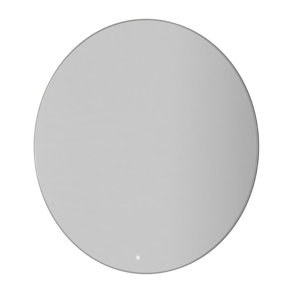 Зеркало круглое , мет. рама, подсв., сенсор, антизапотевание, D120cm, CHROME 