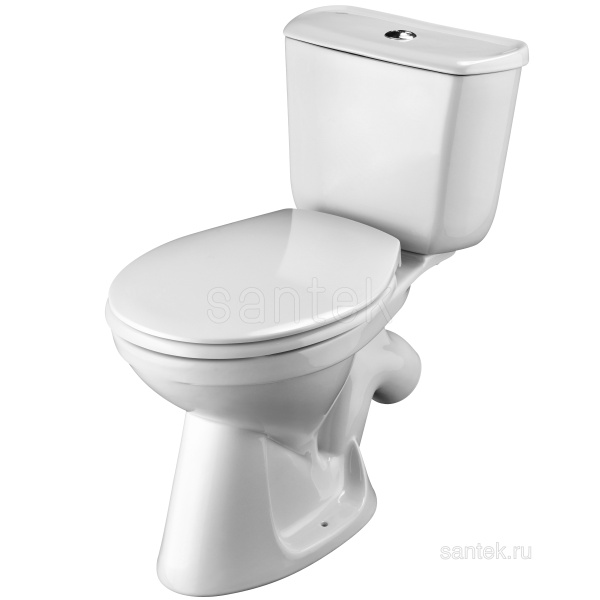 Унитаз-компакт Бриз к/вып н/под 2реж в/к дюр Santek 1.WH30.2.138