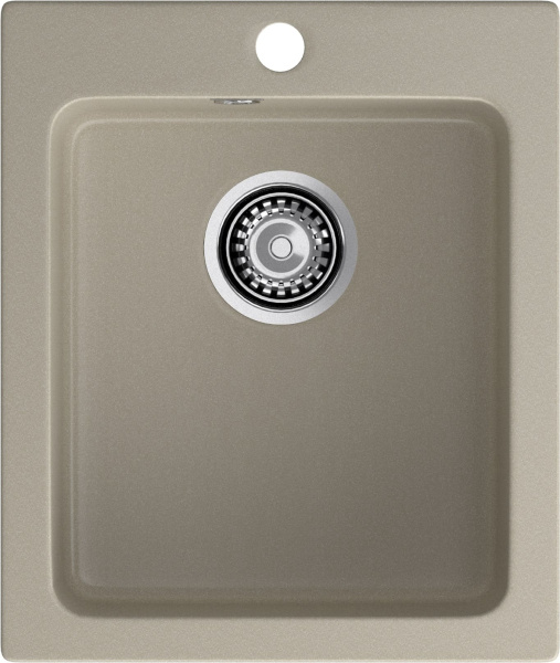 GRANFEST Мойка композит PRACTIK  GF-P--505  1-чаш. 427*505 мм  топаз арт.GF-