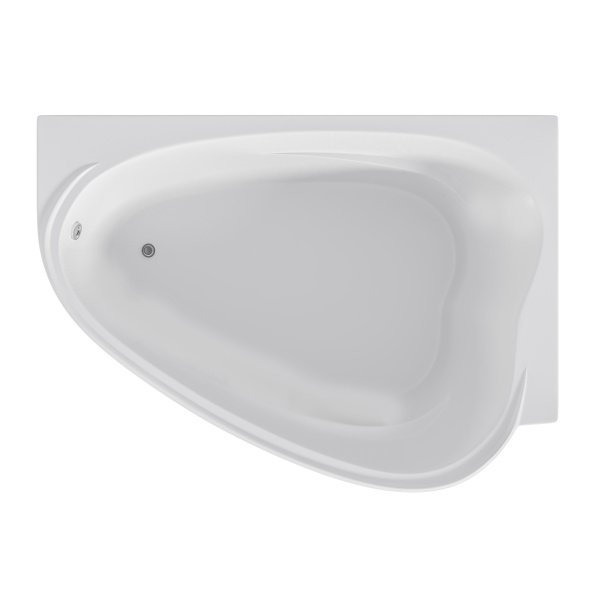 Ванна акриловая Marka One LOVE 185х135 Асимметричная белая Правая 01лв1813п
