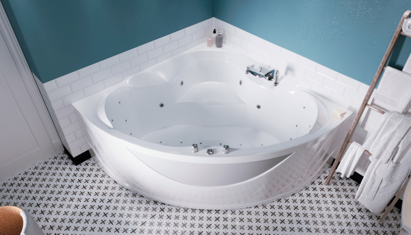 Ванна "LUXE" 155х155 1Marka
