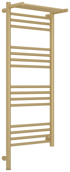 Электрический полотенцесушитель "БОГЕМА 3.1" 1П 1000х400 МЭМ левый (Матовая шампань)