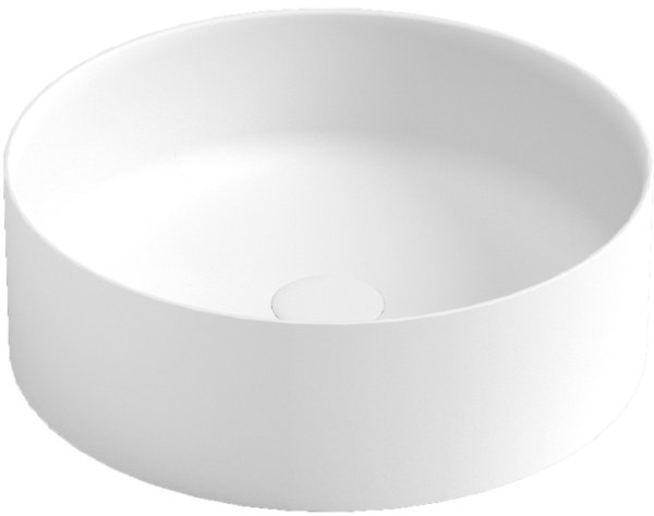 Раковина LV204 Corian Matt White 40*13см в магазинах СантехГид