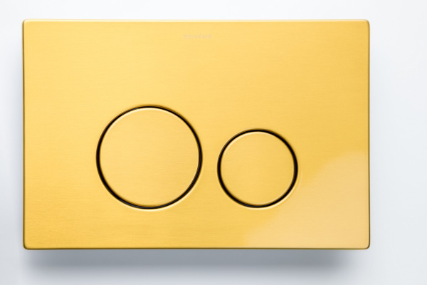 Кнопка для инсталляции, нерж.сталь ультраплоская BRONZE GEBERIT 300-серия