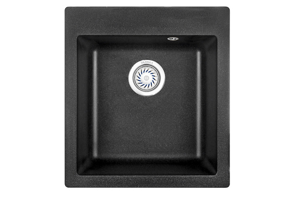 Кухонная мойка GRANULA (4201, ЧЕРНЫЙ)