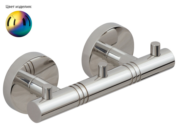 Вешалка КАНЬОН - 3 крючка / L 142 (Хамелеон)
