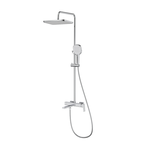 Душевая система Raglo для ванны и душа излив поворотный 15 см, хром R30.24