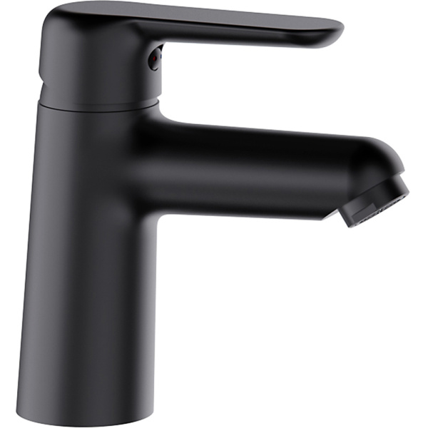 Смеситель для раковины черный FRAP F1017-6