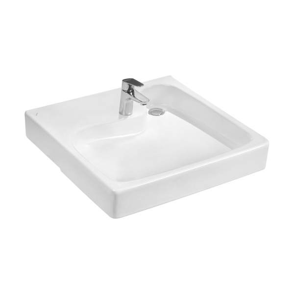 Раковина Santek Клио 60х61 с кронштейнами 1WH501780 в магазинах СантехГид