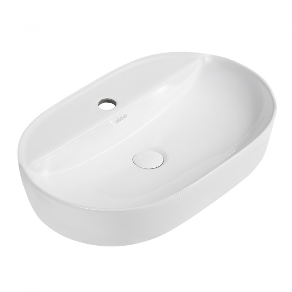 Раковина накладная ABBER Bequem AC2113 белая в магазинах СантехГид