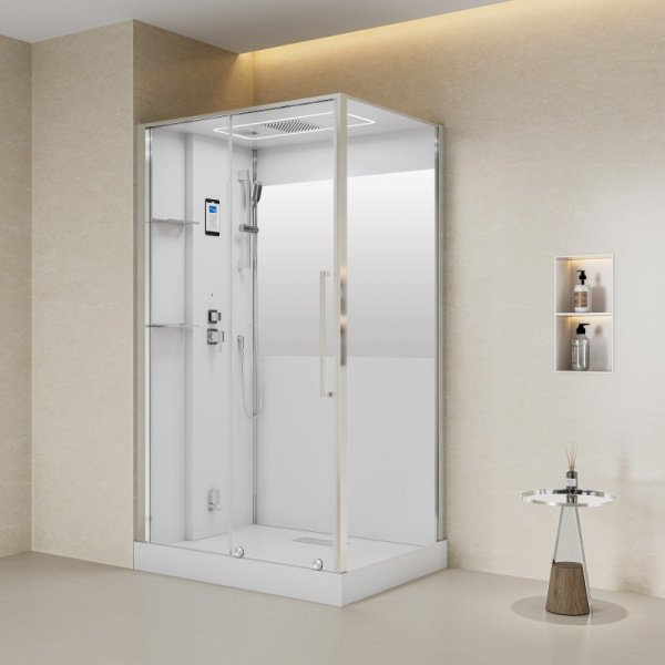 Душевая кабина с паром ESO-AURA-1209ST Размер: 120х90х217