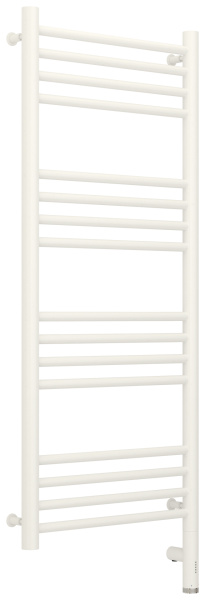 Электрический полотенцесушитель "БОГЕМА 3.0" прямая 1000х400 / МЭМ правый (Матовый Белый)