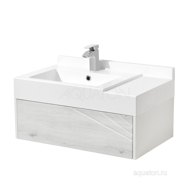 Раковина AQUATON Сакура 80, белая () 1A71993KSK010