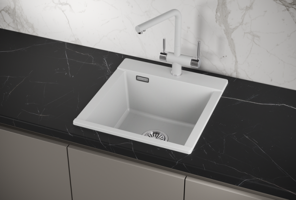 Кухонная мойка GRANULA () 4701, АРКТИК