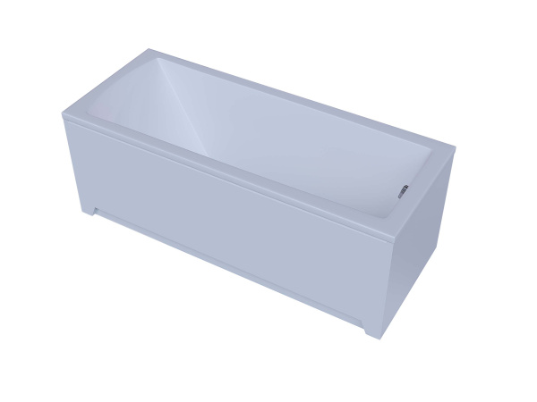 Акриловая ванна Aquatek Либра New 150x70 прямоугольная, слив справа, с каркасом и экраном, без гидромассажа