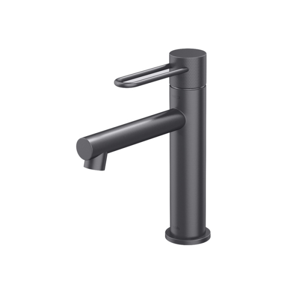 Смеситель для умывальника, графит матовый, Duna, IDDIS, DUNGM00i01