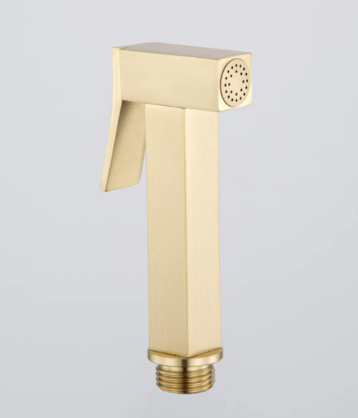 Гигиеническая лейка сатин золотой Frap F21-43