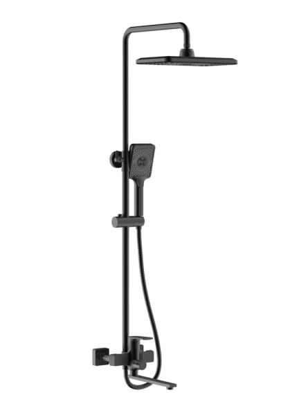 Душевая система чёрная FRAP F2471-6