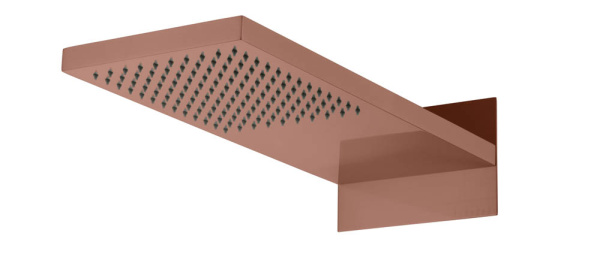 Лейка верхняя FUSION Brushed Bronze 