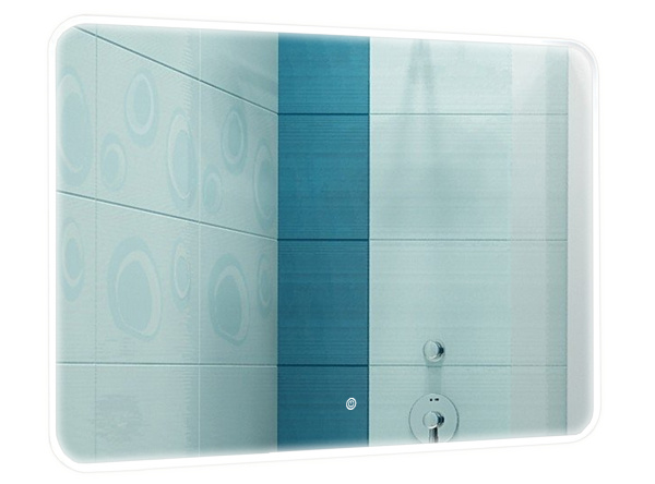 Зеркало AZARIO Alone Raggio 800х600 влагостойкое с подсветкой, сенсорный выключатель с функцией диммера () CS00078965 Зеркало AZARIO Alone Raggio 800х600 влагостойкое с подсветкой, сенсорный выключатель с функцией диммера () CS00078965