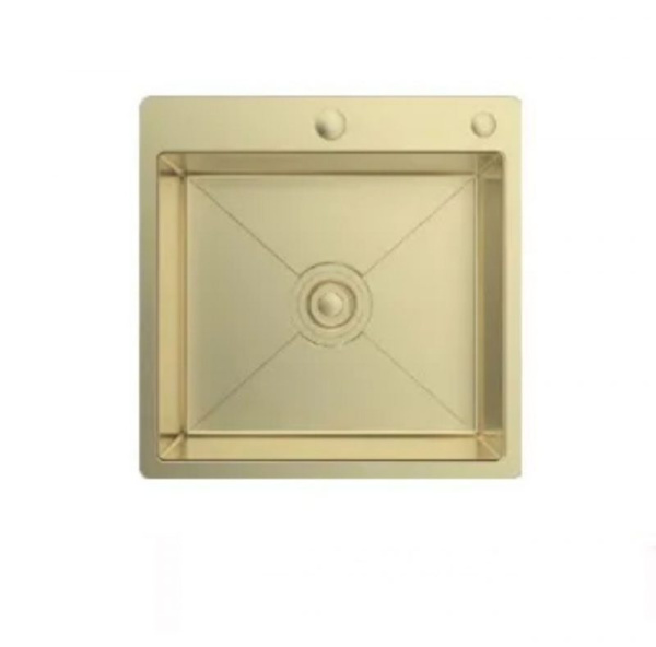 Мойка кухонная сатин золотой GAPPO GS5050-3