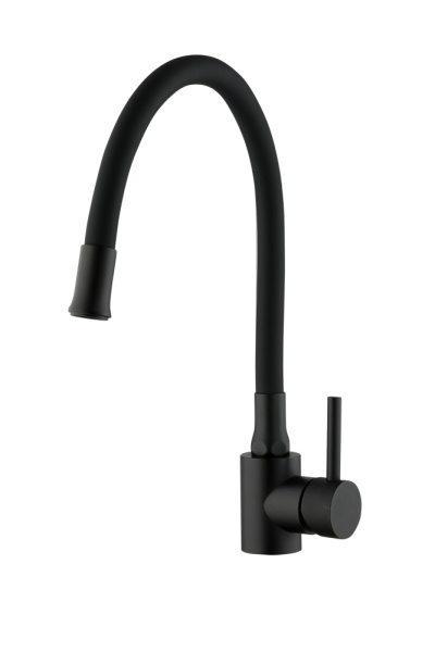 Смеситель для кухни чёрный FRAP F40994-6