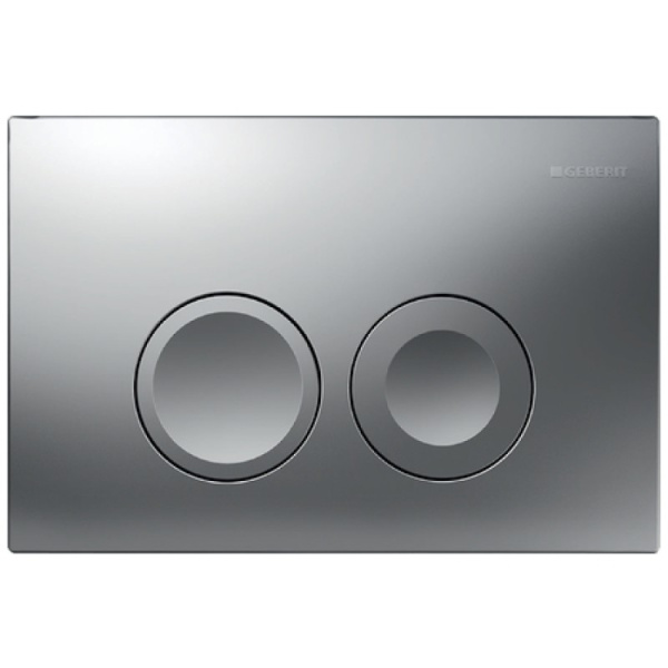 Кнопка смыва Geberit Delta 21 хром матовый 115.125.46.1